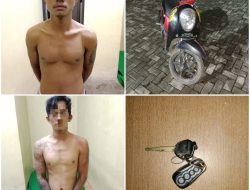 Polsek Karangpawitan Tangkap Dua Pelaku Pencuri Pembobolan Rumah