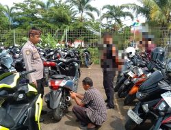 Polsek Leles Kembali Razia Knalpot Brong