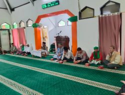Kanit Binmas Polsek Bandung Kidul Hadiri Pengajian Bulanan di Mesjid Baitul Makmur