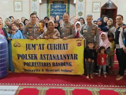 Gelar Giat Jumat Curhat, Polsek Astanaanyar Tampung Keluh Kesah Warga Terkait Kamtibmas