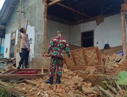 Polres Garut Lakukan Patroli Mitigasi Bencana Pasca Gempa