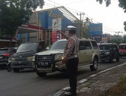 Pelayanan masyarakat oleh unit lalulintas Polsek Arcamanik