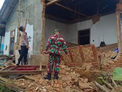 Polisi Lakukan Patroli Mitigasi Bencana Pasca Gempa