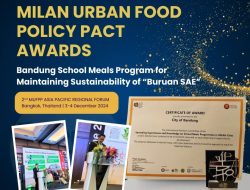 Kota Bandung Raih Penghargaan Internasional Terkait Program Makanan Sekolah