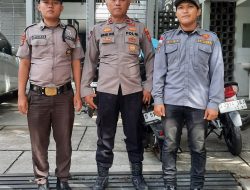 Monitoring dan Pengamanan Giat Gereja Wilkum Polsek Sukasari