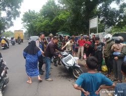 Cek TKP Kebakaran Kendaraan_ Oleh BhabinKamtibmas