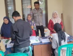 Polsek Leles Lakukan Pengamanan CBP Pastikan Tepat Sasaran
