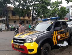 Personel QR Unit Samapta Polsek Antapani Lakukan Yanmas Siang Hari