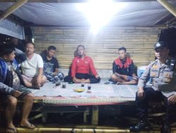 Cegah Gangguan Kamtibmas, Polsek Leuwigoong Patroli Siskamling