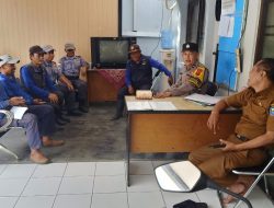 BhabinKamtibmas Polsek Bojongloa kidul Sambang Kantor Kelurahan Cibaduyut Kidul