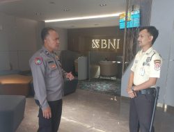 Bhabinkamtibmas Polsek Regol Sambang dan Silaturahmi kepada Satpam BNI