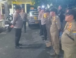 Polsek Bandung Kulon Laksanakan KRYD serta Patroli, Antisipasi Gangguan Rawan Malam