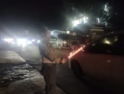 Tekan Angka Kriminalitas, QR Polsek Sukasari Lakukan Giat Rutin Yanmas Malam Bandung Lautan Biru