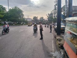 Giat Rutin Yanmas Ciptakan Kamseltibcarlantas Pagi Hari