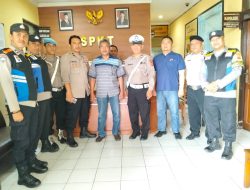 Apel pagi Serah terima Piket Fungsi Polsek Cibeunying kidul Polrestabes Bandung Cek Kesiap.Siagaan Personil