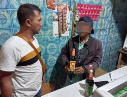 Polres Garut Kembali Gelar Razia Miras untuk Antisipasi Gangguan Kamtibmas