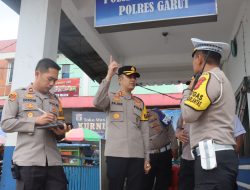 Kapolres Garut Kontrol Jalur Persiapan Pengamanan Natal dan Tahun Baru