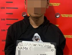 Sat Narkoba Polres Garut Ungkap Peredaran Gelap Narkotika Jenis Sabu Satu