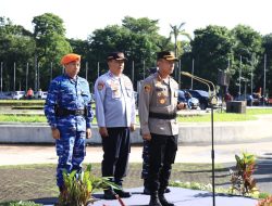 Polrestabes Bandung Melaksanakan Apel Gelar Pasukan Operasi Lilin Lodaya 2024 dalam rangka pengamanan Natal 2024 dan Tahun Baru 2025