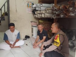 Untuk menjaga situasi Kamtibmas BhabinKamtibmas melaksanakan sambang