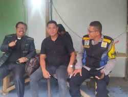 Polsek Bojongloa Kidul Pengamanan Ibadah Menjelang Natal Tahun 2024 di Gereja GKPS