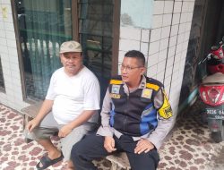 Bhabinkamtibmas Polsek Bojongloa kidul Giat Sambang warga Kelurahan Cibaduyut Wetan
