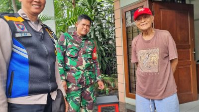 Pantau Situasi Kamtibmas Di Wilayah Binaan, Bhabinkamtibmas Polsek Astanaanyar Bersama Babinsa Laksanakan Sambang