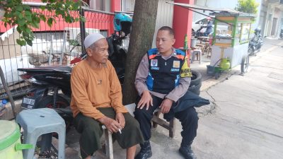 Lewat Sambang, Bhabinkamtibmas Kelurahan Paledang Polsek Lengkong sampaikan Himbauan kamtibmas