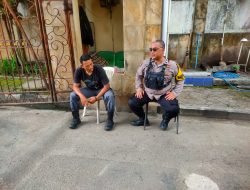 JALIN KERJASAMA KAMTIBMAS, BHABINKAMTIBMAS SAMBANGI DAN SILATURAHMI DENGAN WARGA BINAANYA