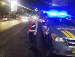 Cegah Gangguan Kamtibmas Anggota Sabhara Polsek Kiaracondong melaksanakan Patroli