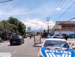 Polres Garut Terapkan Sistem One Way untuk Antisipasi Kemacetan Libur Panjang