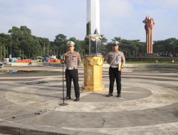 Satlantas Polrestabes Bandung Melakukan Antisipasi Memacetan Saat Libur Panjang