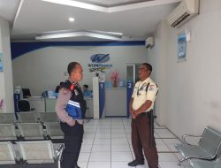 Jaga Kondusifitas Wilayah Bhabinkamtibmas Dialogis ke kantor Leasing Wom