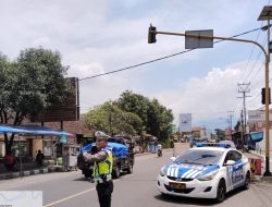 Libu Panjang Hari Ke 2 Polres Garut Terapkan Sistem One Way 7 Kali