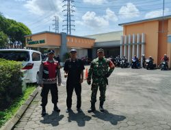 TNI POLRI laksanakan sambang dan silaturahmi dengan satpam Gedung Graha Batununggal Sekaligus Berikan Himbauan kamtibmas