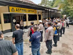 Polsek Astanaanyar Gelar Apel Kesiapan Pengamanan Ibadah Malam Tahun Baru Imlek 2576