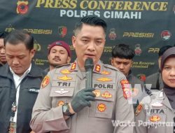 Suami Pelaku Siram Istri dengan Air Aki Diamankan Polres Cimahi di Bali