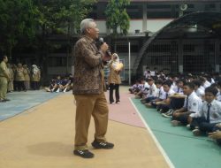 PSTI KOTA BANDUNG kembali SOSIALISASIKAN Olahraga Sepaktakraw dan kali ini menggaet SMPN 45 KOTA BANDUNG