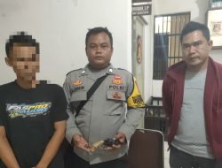 Polisi Amankan Pria Yang Ancam Istri dengan Senjata Api Rakitan