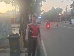 Unit Samapta Polsek Lengkong Gelar Pengaturan Lalu lintas, Bentuk Pelayanan Kepada Masyarakat pagi hari