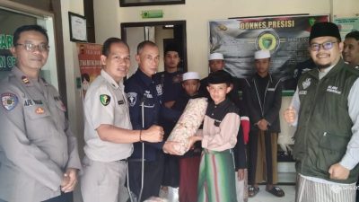 Tunjukan Rasa Kepedulian, Sidokkes Polres Garut Salurkan Sembako