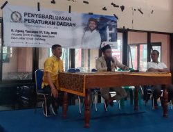 H. Agung Yansusan, ST. Ag., Sosialisasikan Peraturan Daerah di Kabupaten Bandung