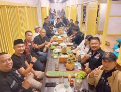 Dalam Rangka Harkamtibmas, Kaur Bin Ops Satuan Intelkam Polres Garut Hadiri Undangan Bukber BAJA Fight Academy