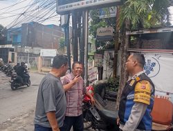 Patroli Dialogis Bhabinkamtibmas Polsek Kiaracondong Polrestabes Bandung Sambangi Masyarakat