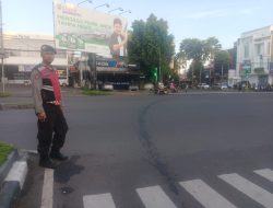 Unit Samapta Polsek Lengkong Gelar Pengaturan Lalu lintas, Bentuk Pelayanan Kepada Masyarakat pagi hari