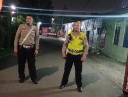 Cegah Gangguan Kamtibmas Anggota Sabhara Polsek Kiaracondong melaksanakan Patroli