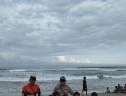 Sat Polairud Tingkatkan Patroli Selama Libur Panjang, 1000 Pengunjung Padati Pantai Dari Ujung Timur Hingga Ujung Barat