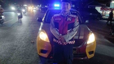 Cegah gangguan kamtibmas Malam Hari, Personil Polsek Panyileukan di Pimpin Pawas Melaksanakan Patroli BLB di Wilayah hukum Polsek Panyileukan