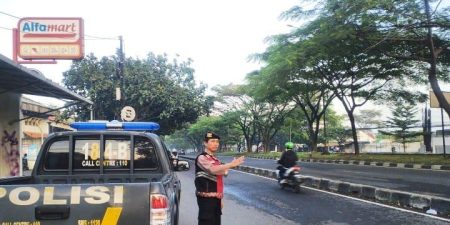 Pengaturan pagi hari, bentuk pelayanan anggota Patroli Polsek Rancasari kepada masyarakat