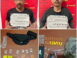 Satresnarkoba Polres Garut Bekuk Dua Pengedar Sabu, 9,97 Gram Barang Bukti Diamankan